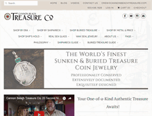 Tablet Screenshot of cannonbeachtreasure.com